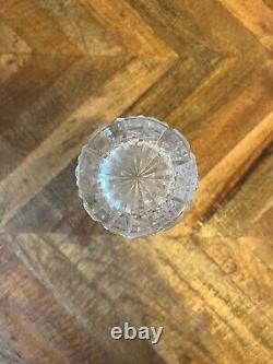 Vintage Waterford Crystal Vase Clare Pattern