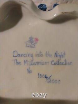 Vtg Volkstedt Irish Dresden Porcelain Figurine Ltd Ed Dancing in the Night M Col