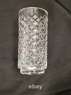 WATERFORD CRYSTAL Alana 8 Pattern Cut Flower Vase