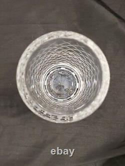 WATERFORD CRYSTAL Alana 8 Pattern Cut Flower Vase