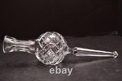 WATERFORD CRYSTAL GLASS CHRISTMAS TREE TOPPER LISMORE PATTERN BEAUTIFUL Vintage