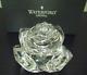 Waterford Crystal The Rose Box Trinket Box With Lid And Original Box Ireland