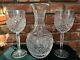 Waterford Crystal Artisan Collection Decanter & 2 Wine Goblets Setbox /coa