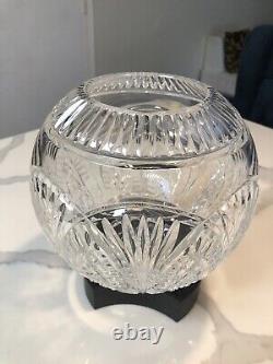 WATERFORD Crystal Classic Collection Rose Bowl Heavy