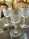 Waterford Crystal Ireland Alana Set Of 4 Claret Wine Glasses Old Mark Retired