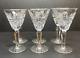 Waterford Crystal Maeve Cut Cordial Glasses 3 7/8 Set Of 6