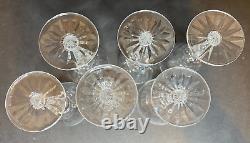 WATERFORD Crystal Maeve Cut Cordial Glasses 3 7/8 Set of 6