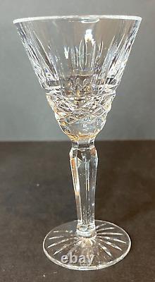 WATERFORD Crystal Maeve Cut Cordial Glasses 3 7/8 Set of 6