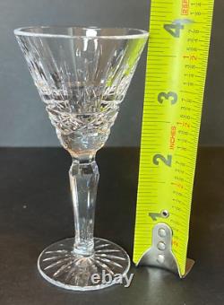 WATERFORD Crystal Maeve Cut Cordial Glasses 3 7/8 Set of 6