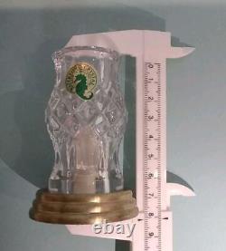 WATERFORD Ireland Crystal BRILLIANT LIGHT HURRICANE Candle lamp 104381