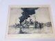 Ww 1 Us Navy Destroyers At Queenstown Ireland Burnell Poole Etching