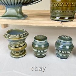 Wade Irish Porcelain 15 pc Lot Vase Planter Salt Pepper Shaker & More Ireland