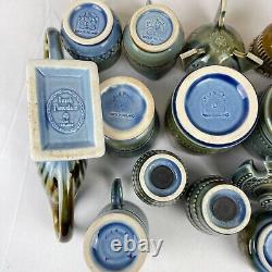 Wade Irish Porcelain 15 pc Lot Vase Planter Salt Pepper Shaker & More Ireland