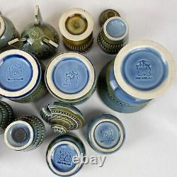 Wade Irish Porcelain 15 pc Lot Vase Planter Salt Pepper Shaker & More Ireland