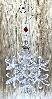 Waterford 2006 Snow Crystals Ornament with Hanger & Original Box Ireland