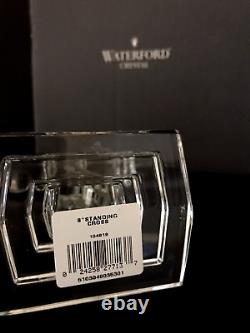 Waterford 8 Crystal Standing Cross 104819 Box Foam Inserts Stickers