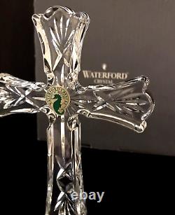 Waterford 8 Crystal Standing Cross 104819 Box Foam Inserts Stickers