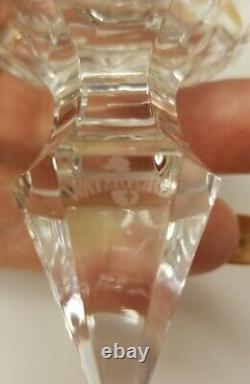 Waterford Crystal 2001 cut glass Spire Christmas Tree Ornament Ireland perfect