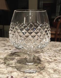 Waterford Crystal Alana Brandy Snifters 5 1/8 Set of 4 Mint