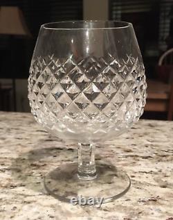 Waterford Crystal Alana Brandy Snifters 5 1/8 Set of 4 Mint