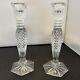 Waterford Crystal Bethany Candlesticks Pair 10