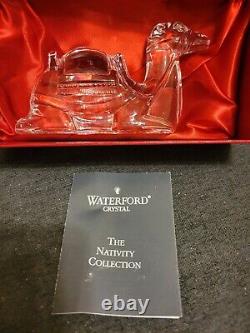 Waterford Crystal Camel Figurine Nativity Collection Has Original Box