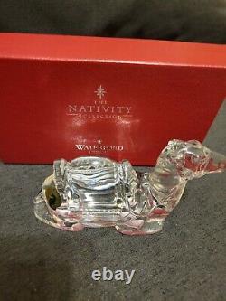Waterford Crystal Camel Figurine Nativity Collection Has Original Box
