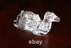 Waterford Crystal Camel Figurine Nativity Collection Original Box Rare
