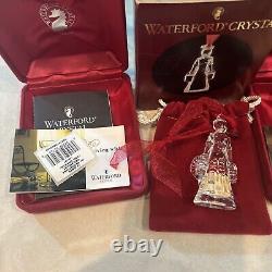 Waterford Crystal Complete Set 12 Days Of Christmas Ornaments (1995-2006) Rare