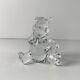 Waterford Crystal Disney Winnie The Pooh Bear Made In Ireland Signed Figurine