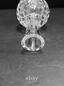 Waterford Crystal Glass Tree Topper Ornament Round Tip 10 1/4 No Box