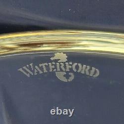 Waterford Crystal Hibernia Footed Vase Star Cut Foot Master Cutter 8.5 + Box