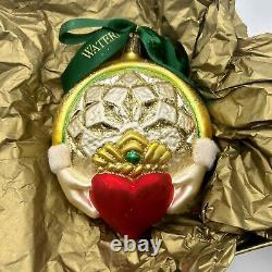 Waterford Crystal Holiday Heirloom Claddagh Ring First Issue