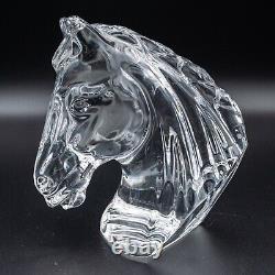 Waterford Crystal Ireland Horse Head Bust 4 7/8 High FREE USA SHIPPING