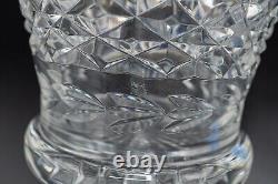 Waterford Crystal Ireland Master Cutter Flower Vase 12 #2 FREE USA SHIPPING