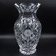 Waterford Crystal Jim O'leary Scalloped Vase Rose 9 Limited Edition