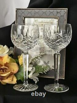 Waterford Crystal Kenmare Wine Hock Cut Crystal Ireland Blown Vintage Glass 4