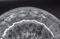 Waterford Crystal Large Giftware 10 Flower Vase Diamond Cuts FREE USA SHIPPING