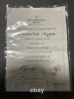 Waterford Crystal Limited Edition Cinderella's Slipper 900/1200