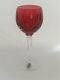 Waterford Crystal Lismore Crimson Wine Glass Hard To Find