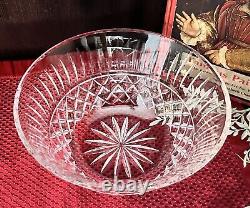 Waterford Crystal Maeve Cut 9 Bowl Vintage Cut Crystal Ireland Blown Glass
