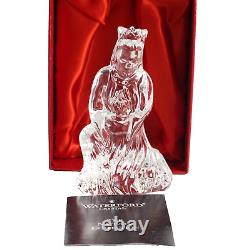 Waterford Crystal Melchior Wiseman Nativity Collection With Original Red Box