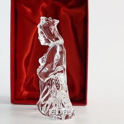 Waterford Crystal Melchior Wiseman Nativity Collection With Original Red Box