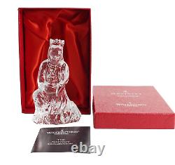 Waterford Crystal Melchior Wiseman Nativity Collection With Original Red Box