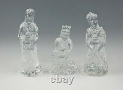 Waterford Crystal NATIVITY-THREE WISE MEN/KINGS Figurines 1057314