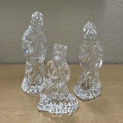 Waterford Crystal Nativity 3 Wisemen Melchior Balthasar Gaspar 2 Original Boxes