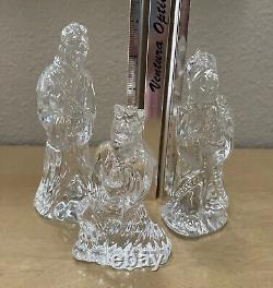 Waterford Crystal Nativity 3 Wisemen Melchior Balthasar Gaspar 2 Original Boxes