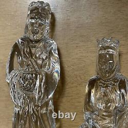 Waterford Crystal Nativity 3 Wisemen Melchior Balthasar Gaspar 2 Original Boxes