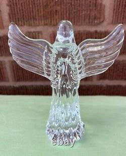 Waterford Crystal Nativity Collection 5th Herald Angel w Song Book Figurine Mint