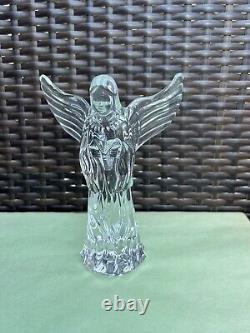 Waterford Crystal Nativity Collection 5th Herald Angel w Song Book Figurine Mint